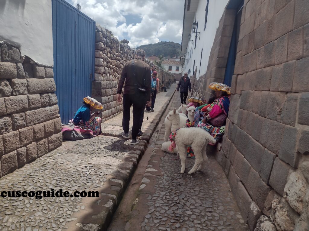 Inca street.