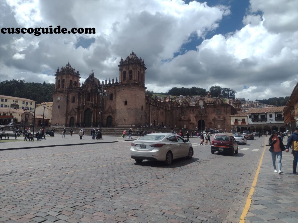 Main square, Cusco downtown.